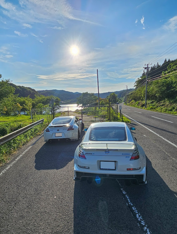 フェアレディZの上から愛車・370Z・380RS・猛暑日・晴れ空と愛車に関するカスタム事例の投稿画像7枚目