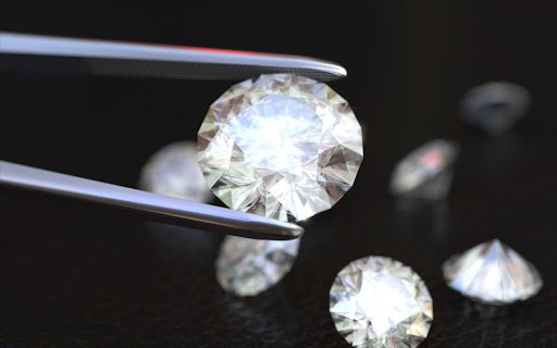 A set of diamonds.