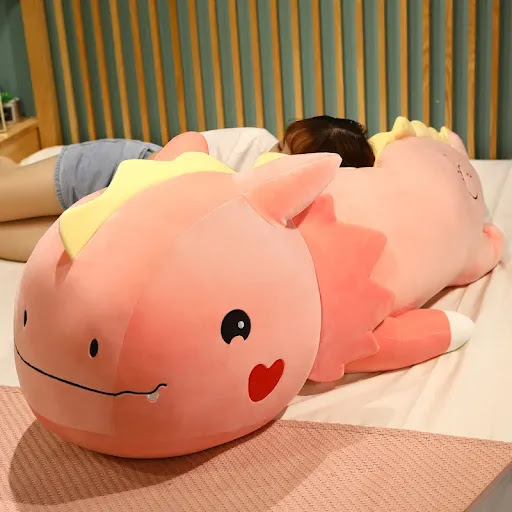 Title 5, Cute Dinosaur Plush Toy Super Soft Pillow perfe...