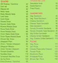 Hotel Shivam menu 5