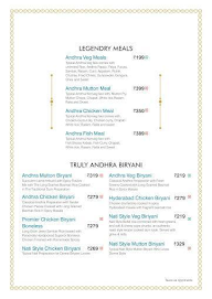 Nandini  Restaurant menu 5