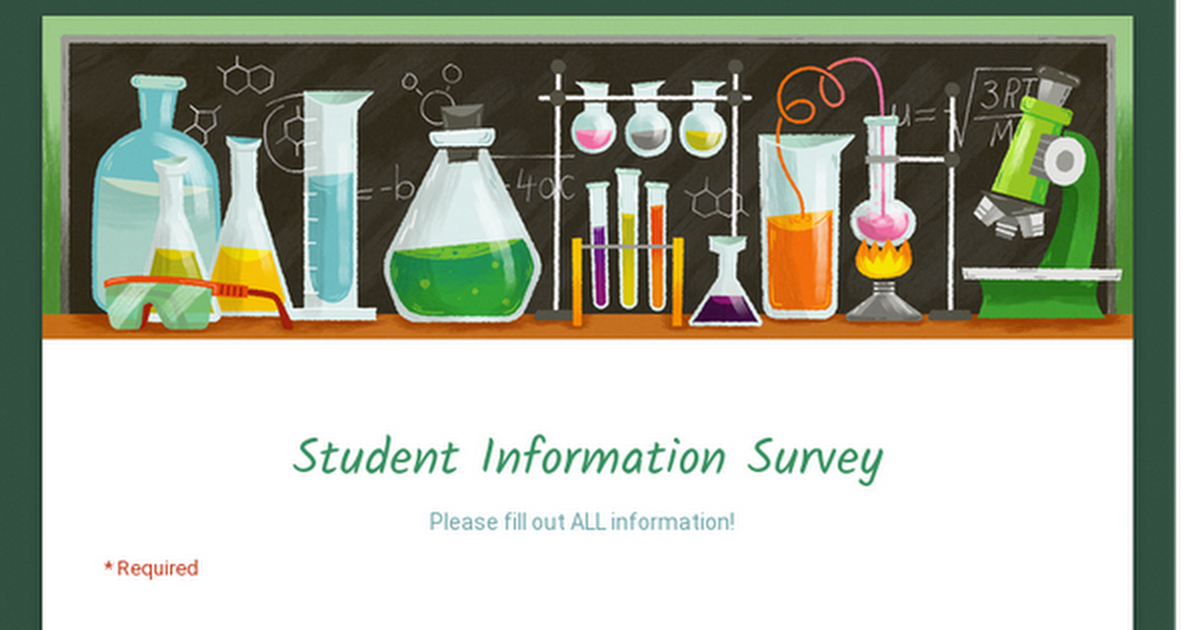 Student Information Survey