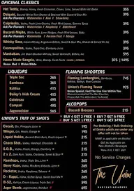 The Union Bar & Eating House menu 6