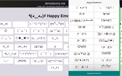 Japanese Emoticons: Kaomoji And Text Faces