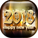 2018 New Year Live Wallpapers icon