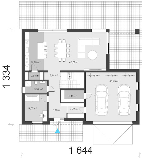 UA257 - Rzut parteru