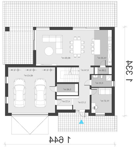 UA257 - Rzut parteru