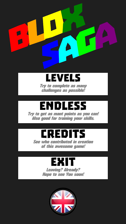 Android application Blox Saga screenshort