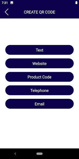 Screenshot QR Scanner & Barcode Generator