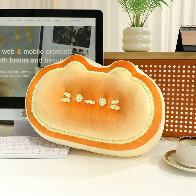Ins Style Cheese Cooked Pillow Cute Cheese Shape for Home Decoration, Soft and Comfortable, Adds a Cozy Touch to Your Li
