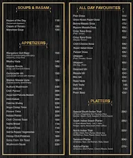 Dasa Prakash menu 3