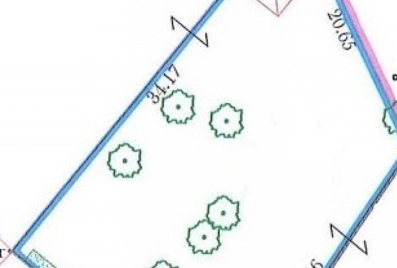  Vente Terrain à bâtir - 582m² à Izon (33450) 