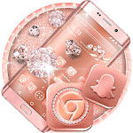 Cover Image of ดาวน์โหลด Rose Gold Launcher Theme 1.3 APK