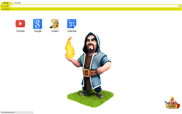 Clash of Clans - Wizard chrome extension