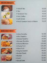 Chaugaan Food Court menu 2