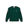 supreme honda fox racing crewneck dark green