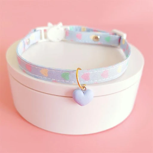 Cat Collar Adjustable Cat Necklace Buckle Collar For Cats Puppy Kitten Bow Tie Household Pet Decoration Supplies Cat Acc