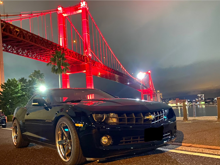 カマロ クーペの北九州・若戸大橋・カマロ・ドライブ・9月もよろしくお願いします。に関するカスタム事例の投稿画像1枚目
