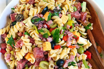 Muffuletta Pasta Salad