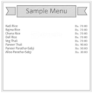 Shimla Patwari Dhaba Sawaran menu 1