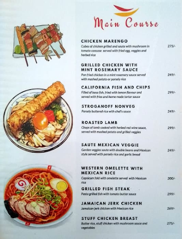 Melt In Cafe menu 