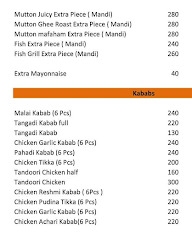 A1 Arabian Kitchen menu 7