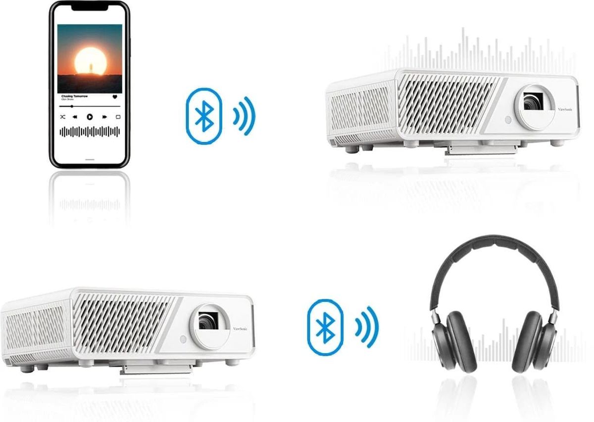 Viewsonic X1 and X2 LED projectors: Bluetooth