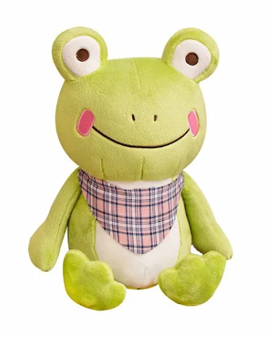 Schattige Kikkersjaal Pop Knuffel E - 3