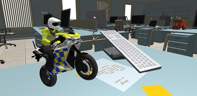 Office Bike Driving Simulator