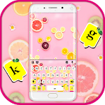 Cover Image of ダウンロード Fruity Messenger Keyboard Theme 1.0 APK