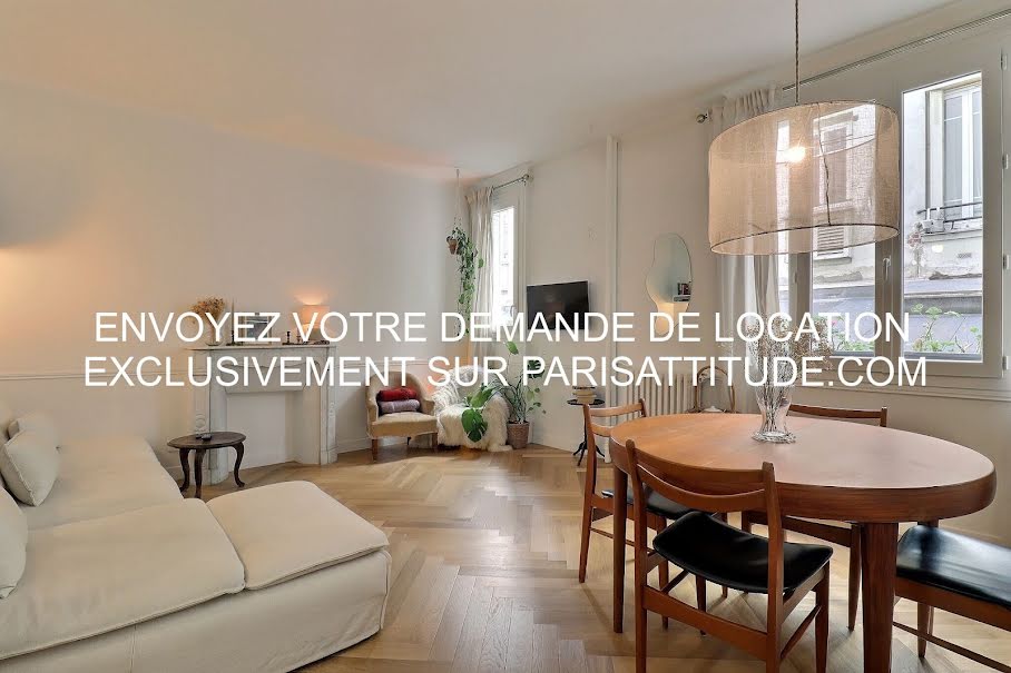 Location meublée appartement 2 pièces 46 m² à Paris 9ème (75009), 2 000 €