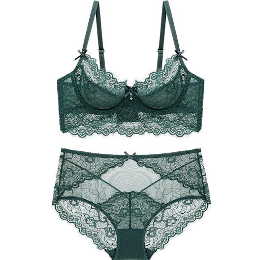 Title 8, Ultra-thin Non-cotton Padded High Waist Bra Set...