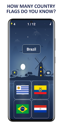 Screenshot Flags of World Countries Quiz