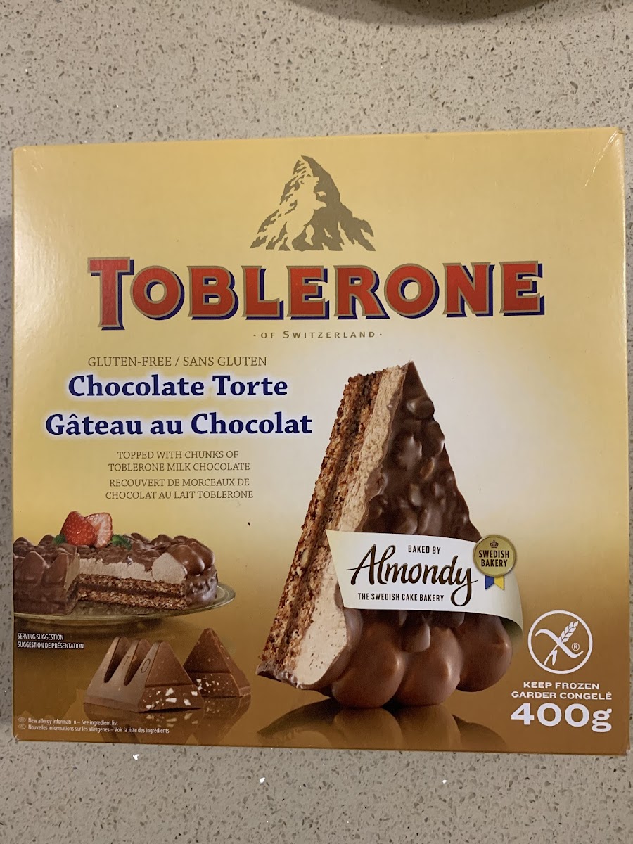Toblerone Chocolate Torte
