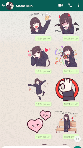 Anime Menhera Kun Sticker - Anime Menhera kun Bored - Discover