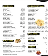 The Tasty Bites menu 2