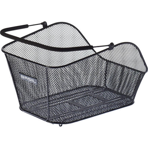 Basil Icon Basket - Multi-System Mount Steel 23L Black