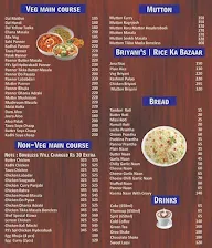Royal Haveli menu 1