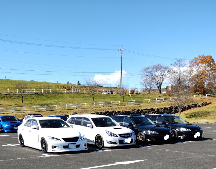 レガシィツーリングワゴンの9日はBR9の日・スバルオフ会・大笹牧場・ETCカード忘れた・11月もよろしくお願いしますに関するカスタム事例の投稿画像4枚目