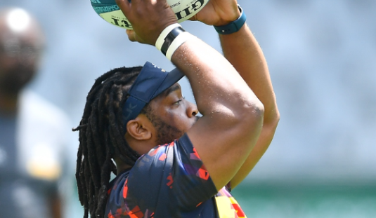 Joseph Dweba during the DHL Stormers captain's run and press conference at DHL Stadium on November 24 2022 in Cape Town. Picture: GALLO IMAGES/ASHLEY VLOTMAN