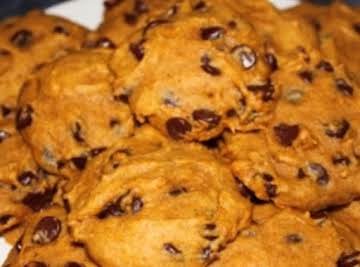 Pumpkin Oatmeal Chocolate Chip Cookies