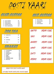 Dosti Yaari Cafe menu 3