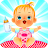 Baby care game for kids icon