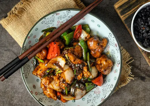 Chicken In Black Bean Sauce