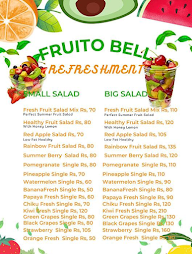 Fruito Bell menu 1