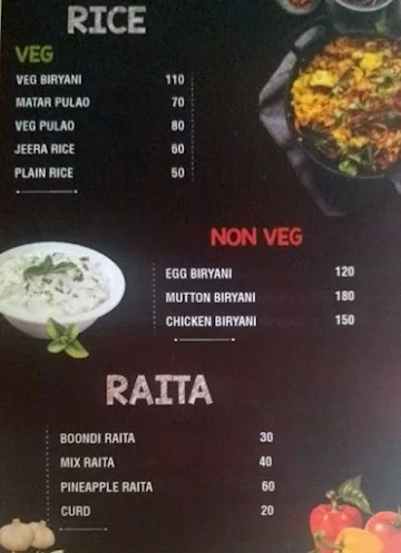 Talk Of D'Town menu 