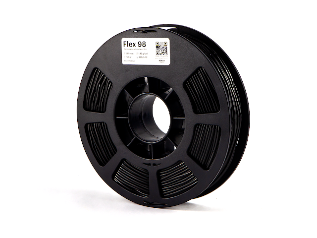 Kodak Black Flex 98 - 1.75mm Flexible TPU Filament (0.75kg)