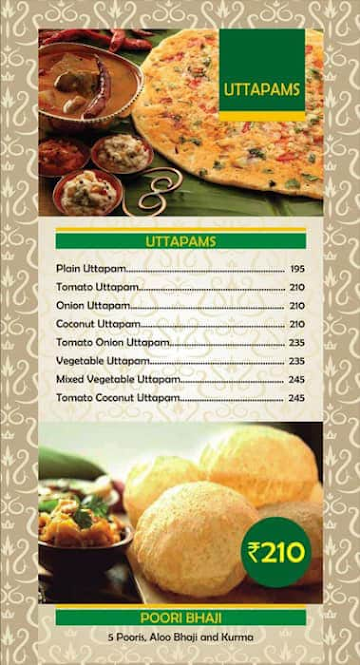 Sagar Express menu 