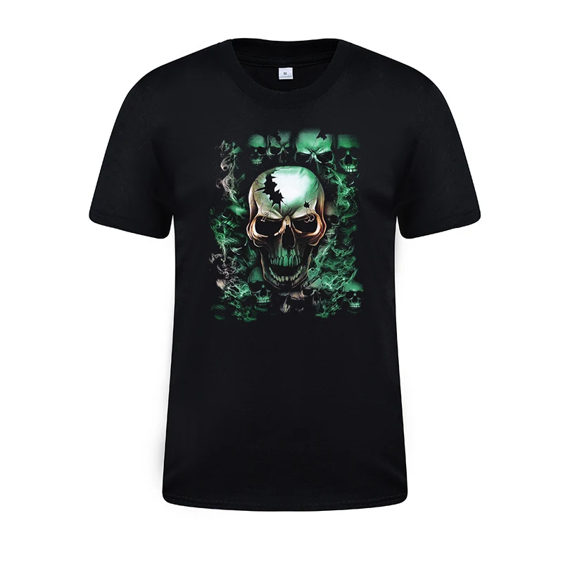 Men's printed crew neck T-shirt