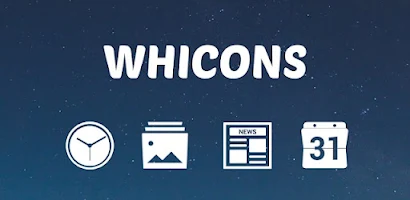 Whicons - White Icon Pack Screenshot